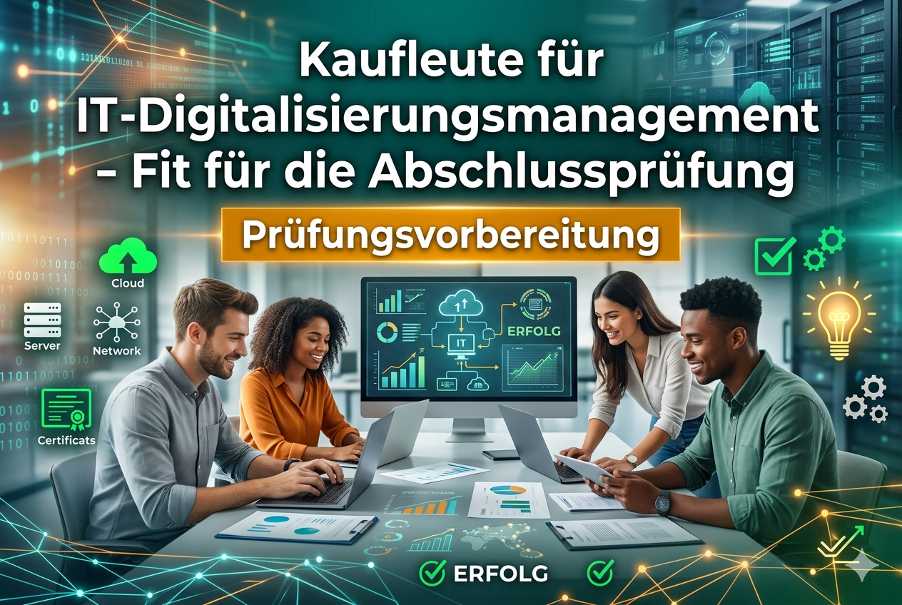 Kaufleute für IT-Digitalisierungsmanagement - Fit für die Abschlussprüfung (2-Tages-Seminar)