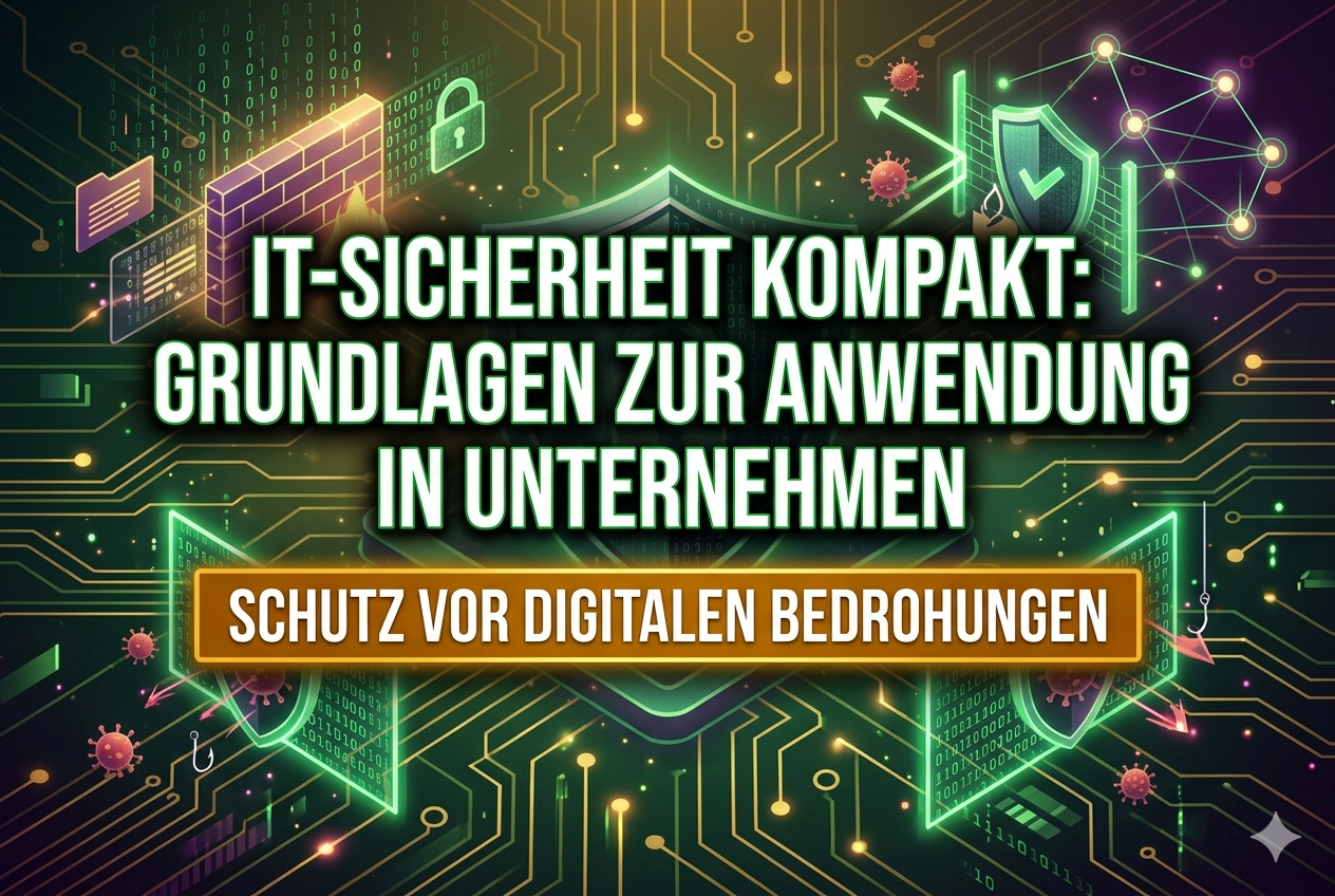 IT-Sicherheit kompakt: Grundlagen zur Anwendung in Unternehmen (2-Tages-Seminar)