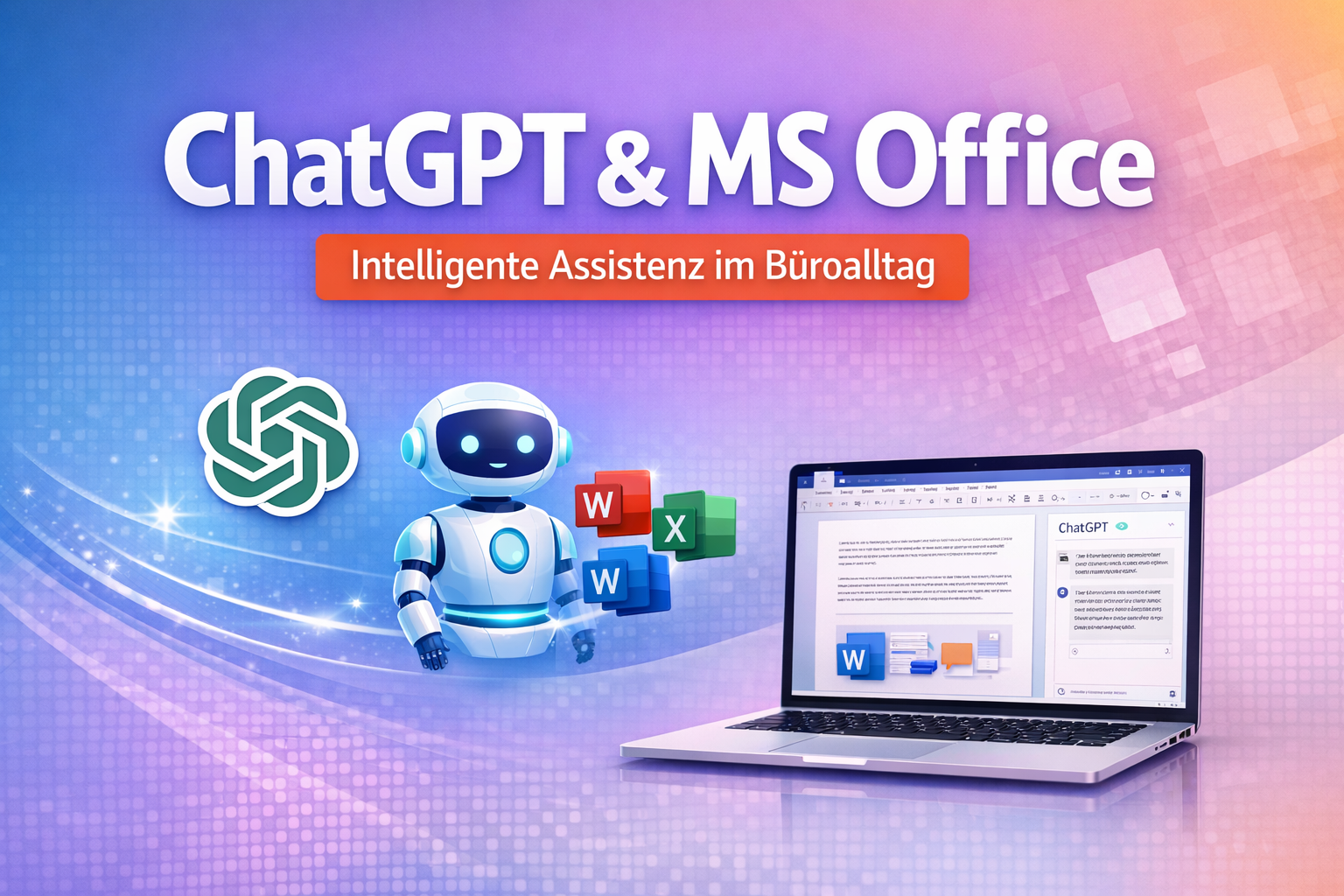 ChatGPT & MS Office – Intelligente Assistenz im Büroalltag (2-Tages-Seminar)