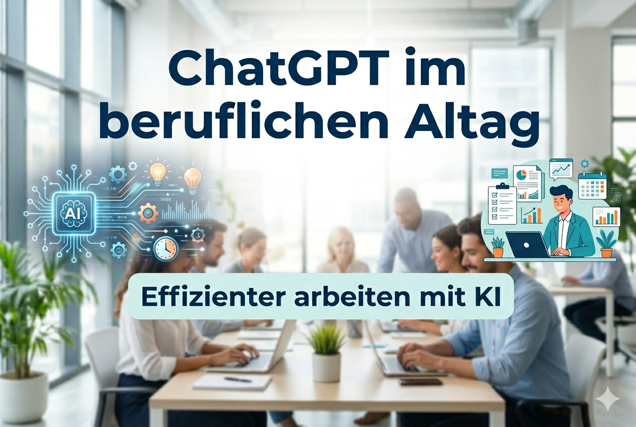 ChatGPT im beruflichen Alltag – Effizienter arbeiten mit KI (1-Tages-Seminar)