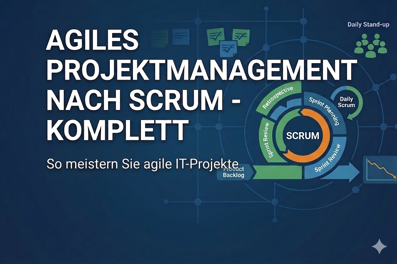 Agiles Projektmanagement nach SCRUM - Komplett - (3-Tages-Seminar)