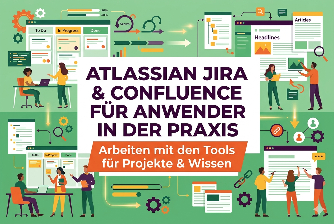 Atlassian Jira & Confluence für Anwender in der Praxis (2-Tages-Seminar)