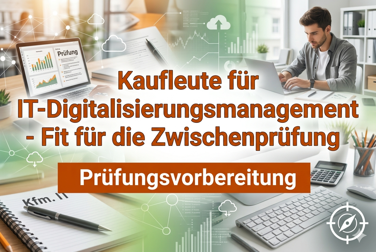 Kaufleute für IT-Digitalisierungsmanagement- Fit für die Zwischenprüfung (2-Tages-Seminar)